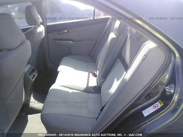 4T4BF1FK6CR164485 - 2012 TOYOTA CAMRY SE/LE/XLE ნაცრისფერი ფოტო 8