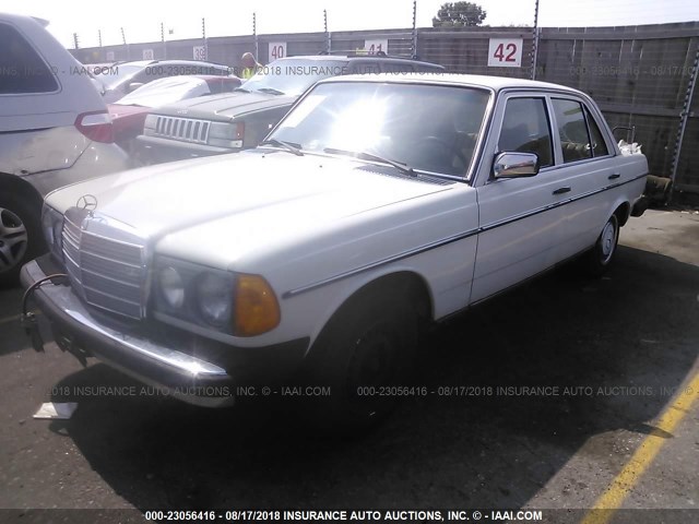 12313012068897 - 1978 MERCEDES-BENZ 300 WHITE photo 2