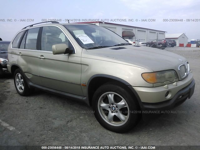 WBAFB335X1LH21858 - 2001 BMW X5 4.4I GOLD photo 1