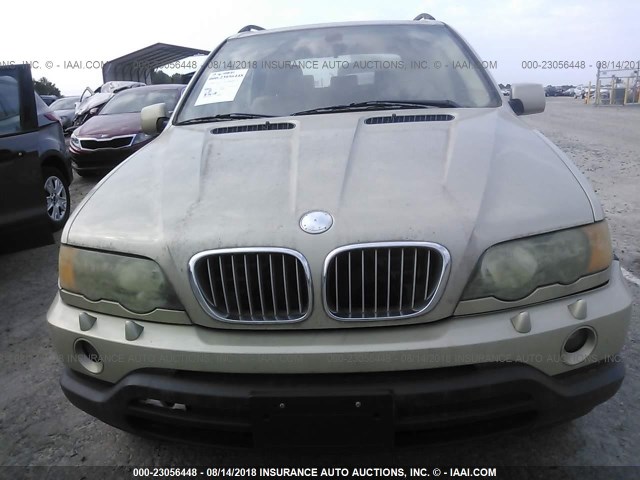 WBAFB335X1LH21858 - 2001 BMW X5 4.4I GOLD photo 6