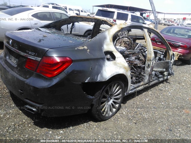 WBAKA83589CY34988 - 2009 BMW 750 I BLACK photo 4