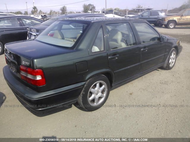 YV1LS5537W1428278 - 1998 VOLVO S70 GREEN photo 4