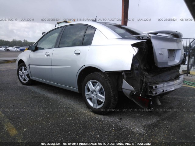 1G8AJ58F97Z179436 - 2007 SATURN ION LEVEL 2 银色 照片 3