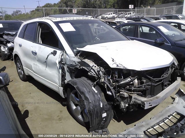 5J8TB18527A008202 - 2007 ACURA RDX TECHNOLOGY WHITE photo 1