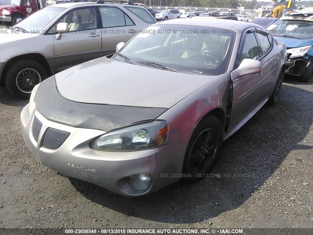 2G2WP552161160919 - 2006 PONTIAC GRAND PRIX GOLD photo 2