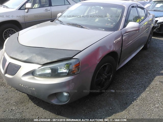 2G2WP552161160919 - 2006 PONTIAC GRAND PRIX GOLD photo 6