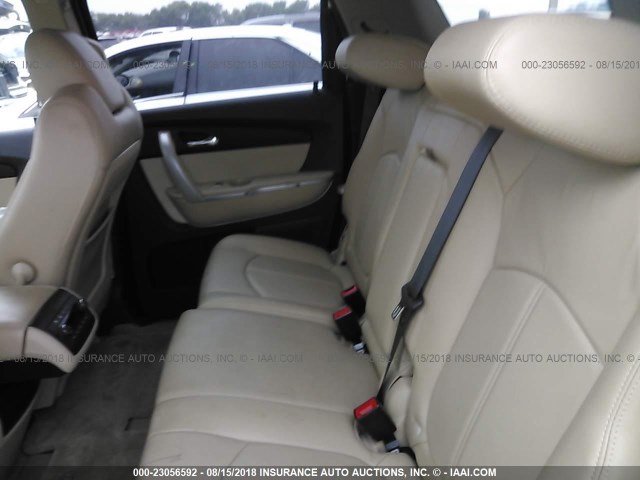 1GKKRRED1CJ141306 - 2012 GMC ACADIA SLT-1 Weiß Foto 8