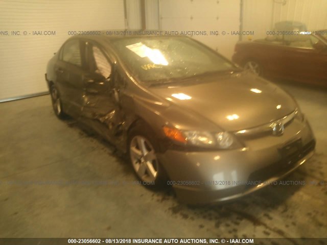 2HGFA16978H318600 - 2008 HONDA CIVIC EXL 灰色 照片 1