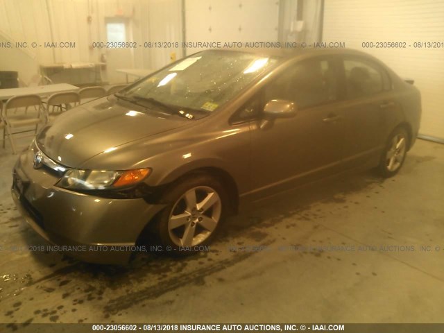 2HGFA16978H318600 - 2008 HONDA CIVIC EXL 灰色 照片 2