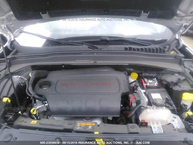 ZACCJAAB0JPG85130 - 2018 JEEP RENEGADE SPORT Արծաթագույն լուսանկար 10