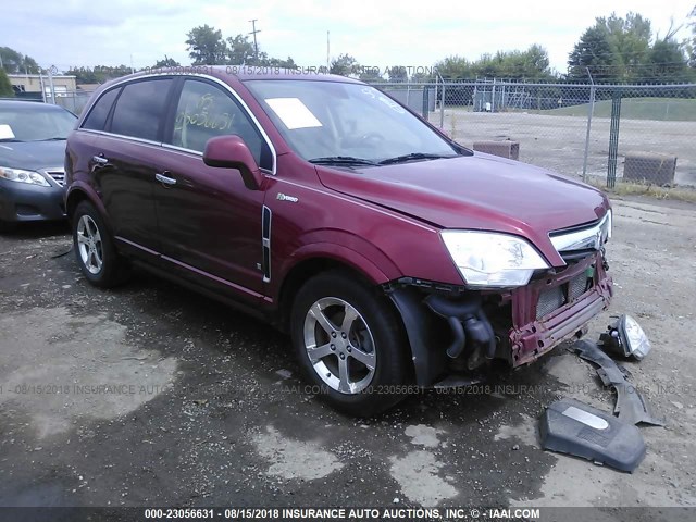 3GSCL93Z39S521291 - 2009 SATURN VUE HYBRID RED photo 1