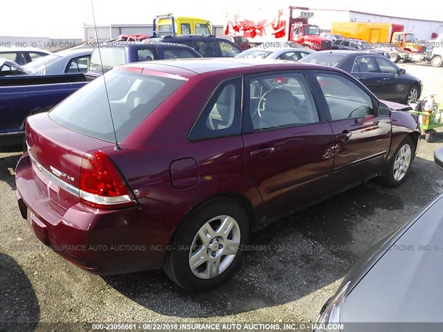 1G1ZT68N27F244377 - 2007 CHEVROLET MALIBU MAXX LT RED photo 4