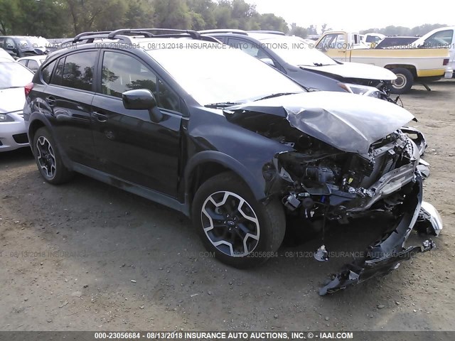 JF2GPABC6H8272672 - 2017 SUBARU CROSSTREK PREMIUM შავი ფოტო 1