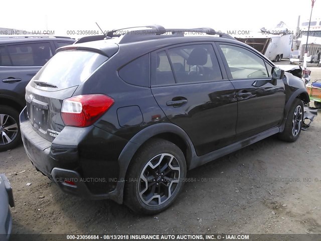 JF2GPABC6H8272672 - 2017 SUBARU CROSSTREK PREMIUM შავი ფოტო 4