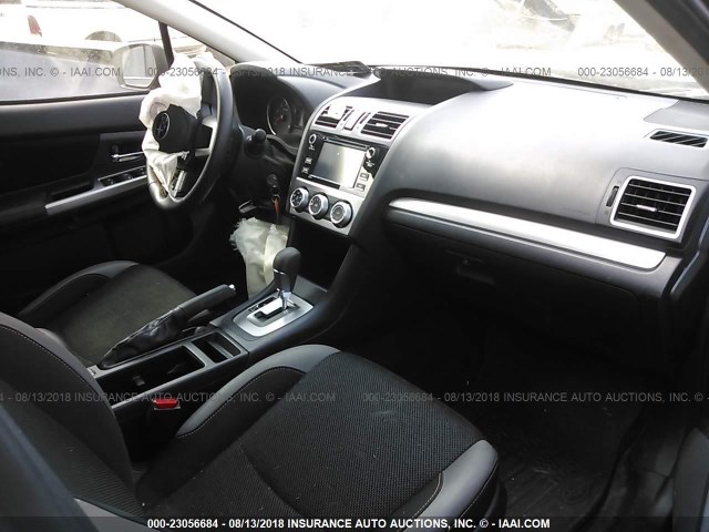 JF2GPABC6H8272672 - 2017 SUBARU CROSSTREK PREMIUM შავი ფოტო 5