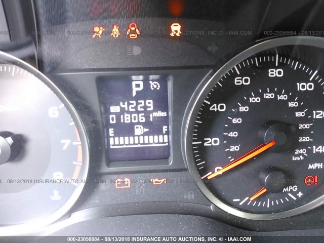 JF2GPABC6H8272672 - 2017 SUBARU CROSSTREK PREMIUM შავი ფოტო 7