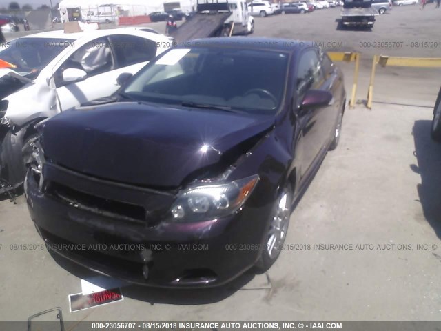 JTKDE167480259415 - 2008 TOYOTA SCION TC 紫色 照片 2