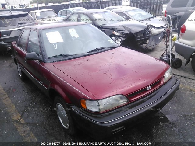 1Y1SK5466MZ013086 - 1991 GEO PRIZM LSI RED photo 1