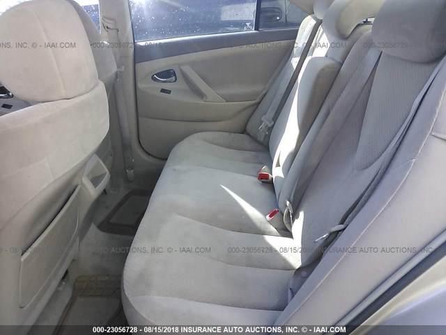 4T1BE46K17U092650 - 2007 TOYOTA CAMRY NEW GENERAT CE/LE/XLE/SE GOLD photo 8