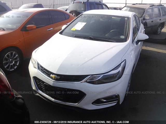 1G1BD5SM2G7282730 - 2016 CHEVROLET CRUZE LT WHITE photo 6