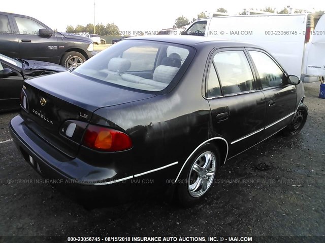 2T1BR18E9WC020198 - 1998 TOYOTA COROLLA VE/CE/LE 黑色 照片 4