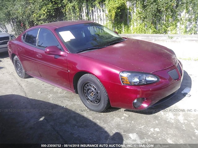 2G2WP552661148152 - 2006 PONTIAC GRAND PRIX მუქწითელი ფოტო 1