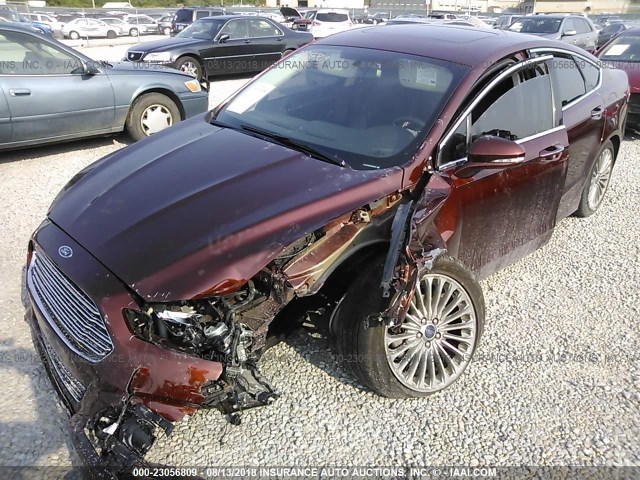 3FA6P0K99GR379369 - 2016 FORD FUSION TITANIUM BROWN photo 6