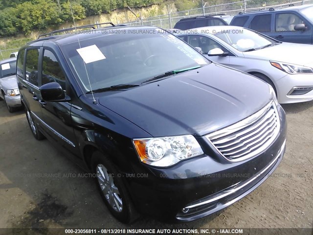 2C4RC1BG7ER178225 - 2014 CHRYSLER TOWN & COUNTRY TOURING BLUE photo 1