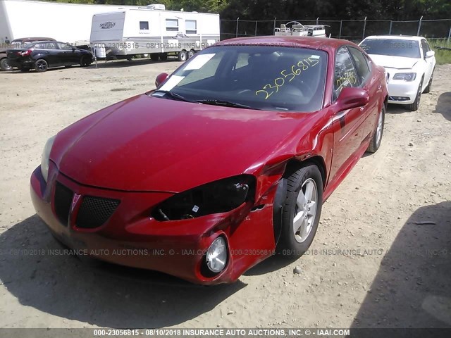 2G2WP552781180398 - 2008 PONTIAC GRAND PRIX Червоний фото 2