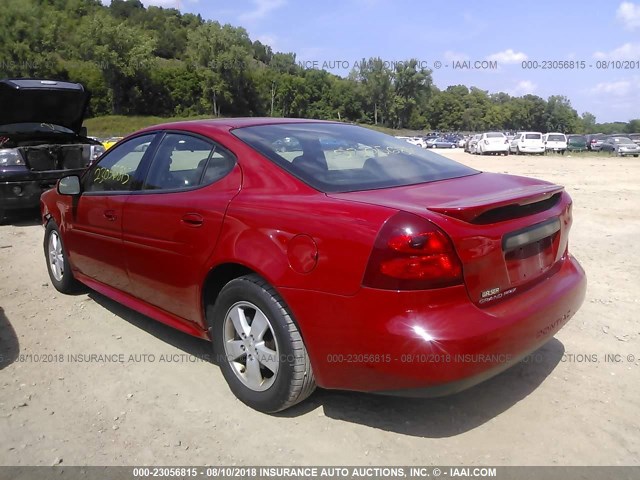 2G2WP552781180398 - 2008 PONTIAC GRAND PRIX Червоний фото 3