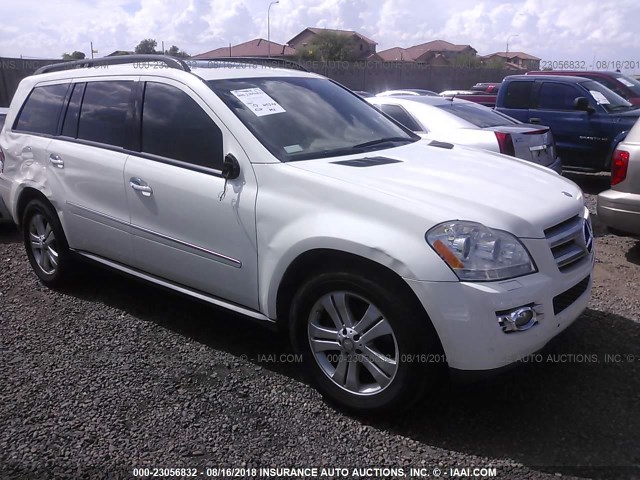 4JGBF71E59A446545 - 2009 MERCEDES-BENZ GL 450 4MATIC WHITE photo 1