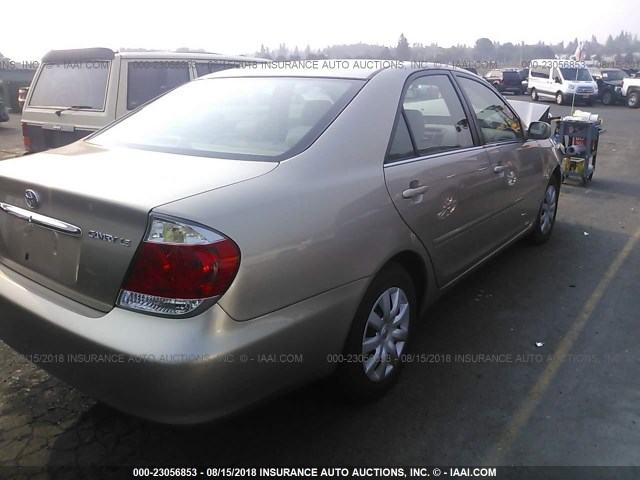 4T1BE32K76U118344 - 2006 TOYOTA CAMRY LE/XLE/SE 金色 照片 4