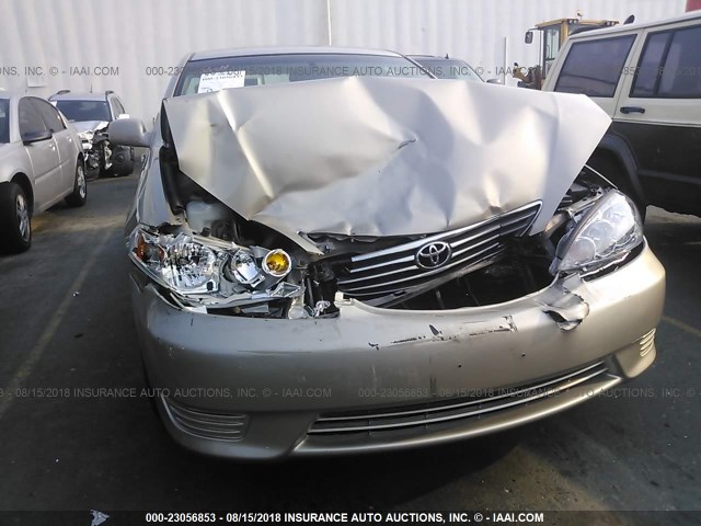 4T1BE32K76U118344 - 2006 TOYOTA CAMRY LE/XLE/SE 金色 照片 6