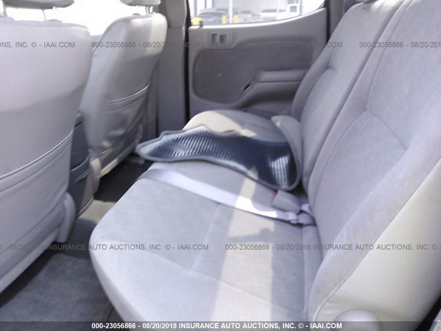 5TEGN92NX4Z347404 - 2004 TOYOTA TACOMA DOUBLE CAB PRERUNNER BLACK photo 8