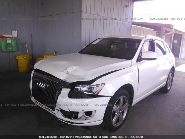 WA1LFAFP1CA089270 - 2012 AUDI Q5 PREMIUM PLUS WHITE photo 2