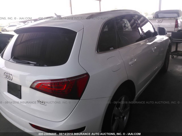 WA1LFAFP1CA089270 - 2012 AUDI Q5 PREMIUM PLUS WHITE photo 4