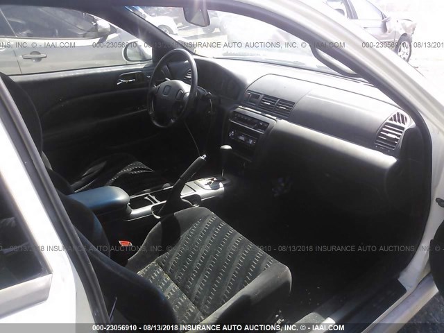 JHMBB62441C002287 - 2001 HONDA PRELUDE WHITE photo 5