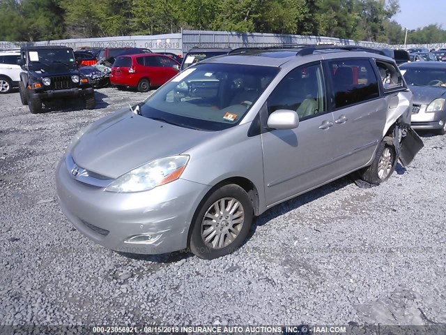 5TDBK22C09S023424 - 2009 TOYOTA SIENNA XLE/XLE LIMITED TAN photo 2