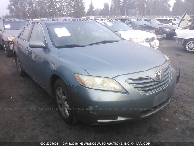 4T4BE46K28R028883 - 2008 TOYOTA CAMRY CE/LE/XLE/SE GREEN photo 1