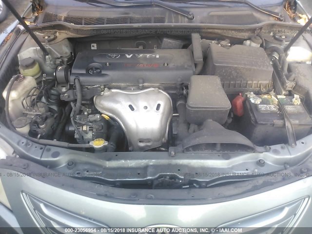 4T4BE46K28R028883 - 2008 TOYOTA CAMRY CE/LE/XLE/SE GREEN photo 10