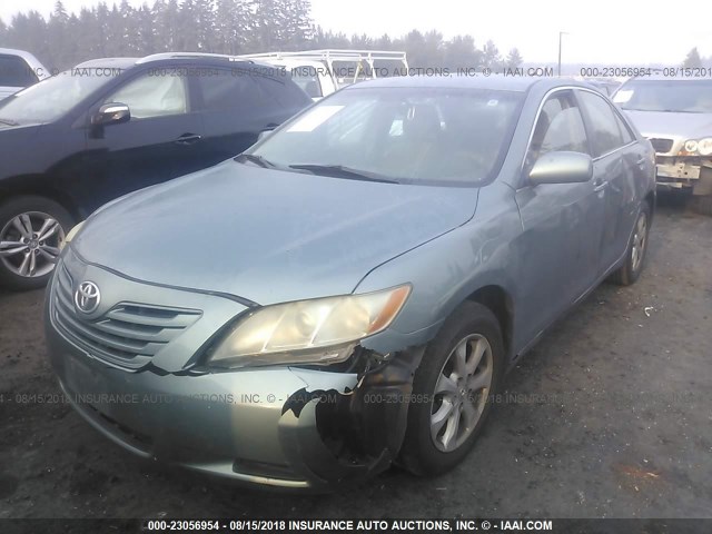 4T4BE46K28R028883 - 2008 TOYOTA CAMRY CE/LE/XLE/SE GREEN photo 2
