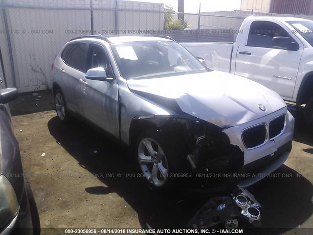 WBAVM5C59EVV91192 - 2014 BMW X1 XDRIVE35I SILVER photo 1