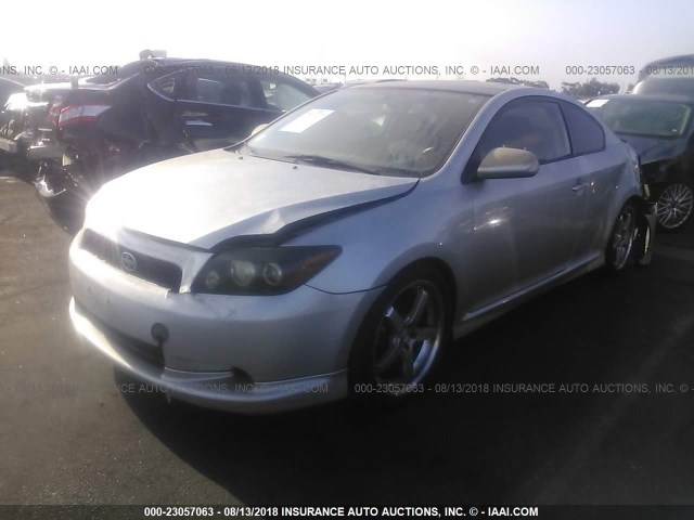 JTKDE167880222738 - 2008 TOYOTA SCION TC 银色 照片 2