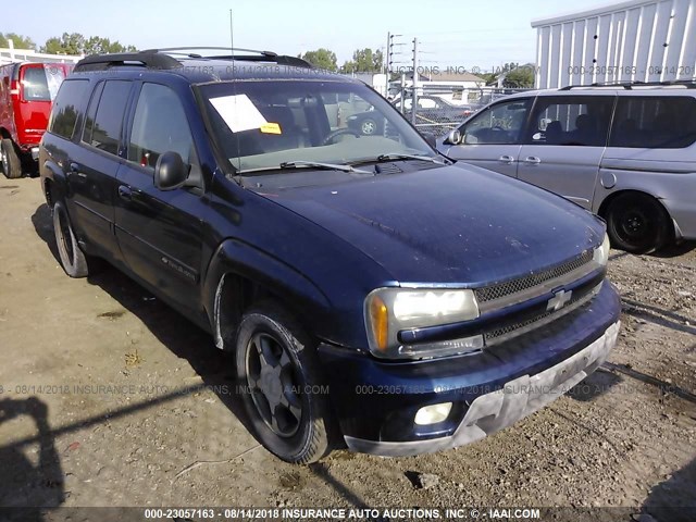 1GNET16S146215215 - 2004 CHEVROLET TRAILBLAZER EXT LS/EXT LT BLUE photo 1