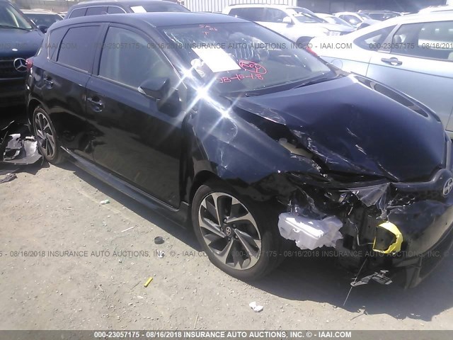 JTNKARJE6GJ520160 - 2016 TOYOTA SCION IM BLACK photo 1