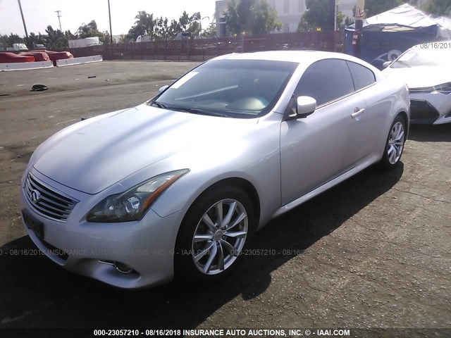 JN1CV6EKXCM423261 - 2012 INFINITI G37 SPORT SILVER photo 2