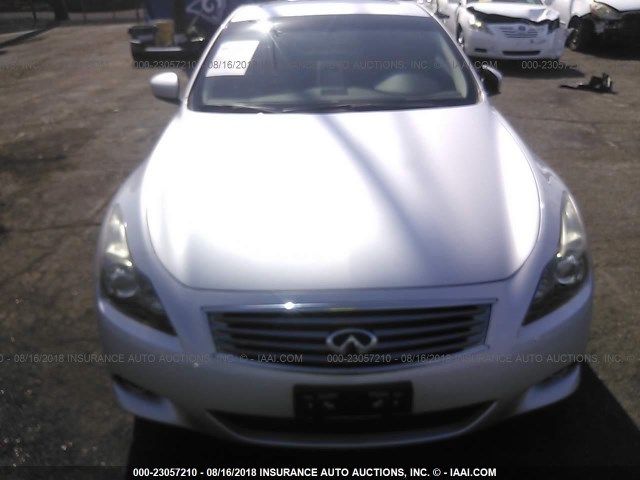 JN1CV6EKXCM423261 - 2012 INFINITI G37 SPORT SILVER photo 6