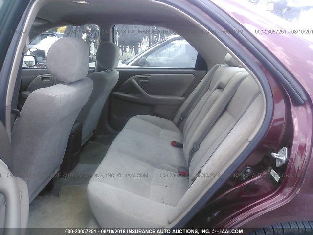 JT2BG22K6X0377644 - 1999 TOYOTA CAMRY LE/XLE BURGUNDY photo 8