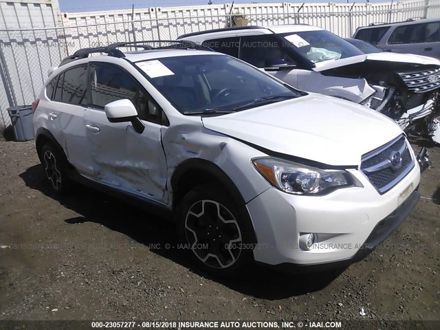 JF2GPAVC2D2868337 - 2013 SUBARU XV CROSSTREK 2.0 PREMIUM WHITE photo 1