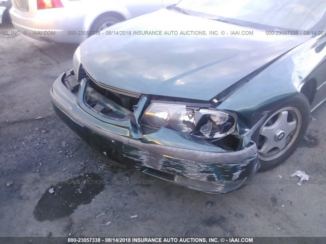 2G1WH55K719111218 - 2001 CHEVROLET IMPALA LS GREEN photo 6